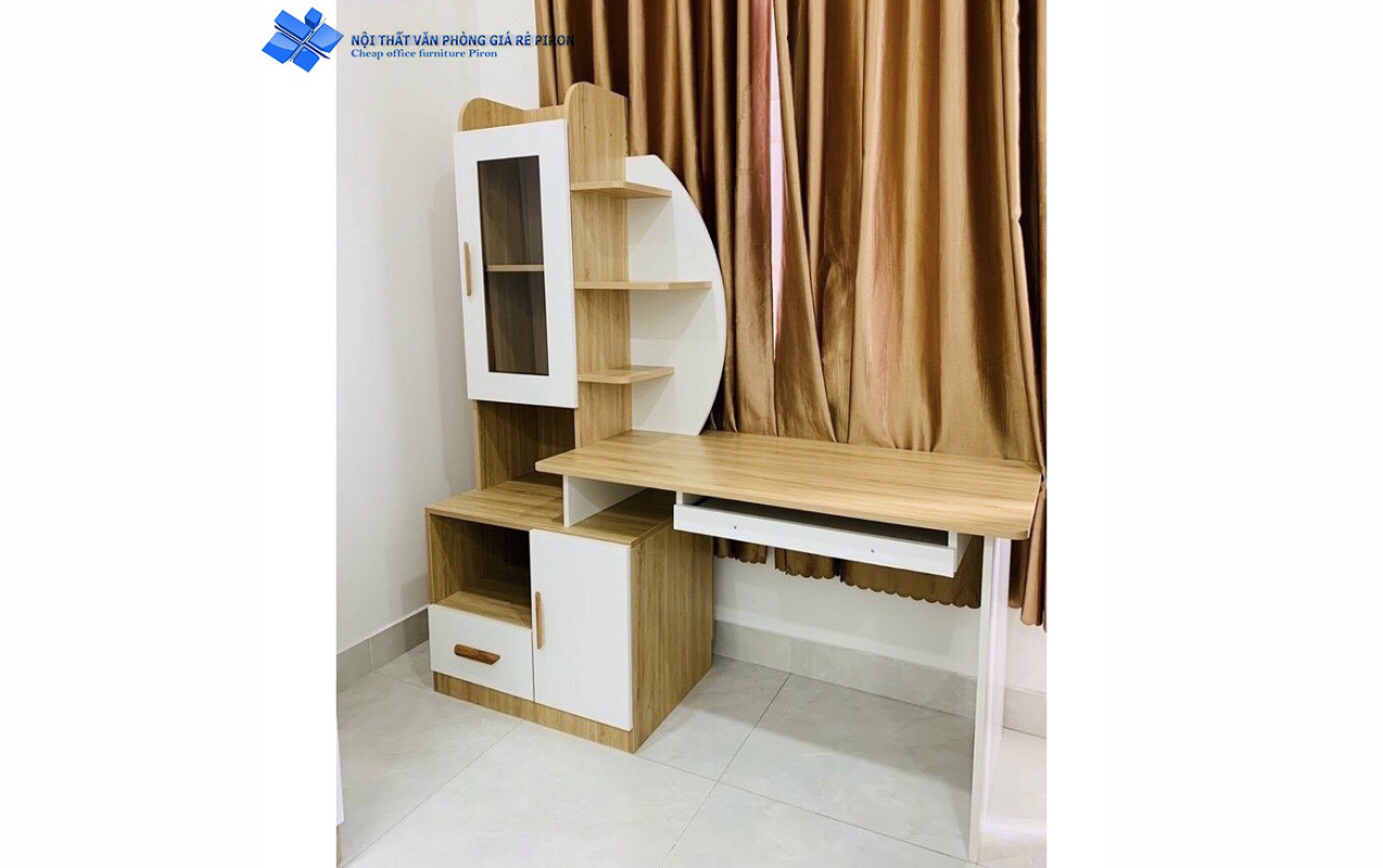 Bàn làm việc có giá sách Home10